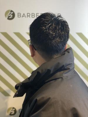 大人のサイドパートスタイル【BARBER-BAR】