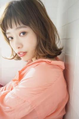 結べる長さを残した外ハネスタイル★
