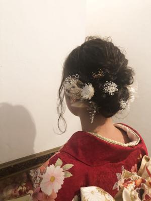 振袖似合わせアレンジ