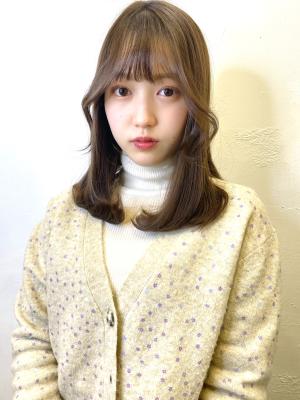 韓国girly hair