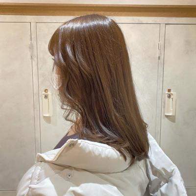 大人ベージュカラー