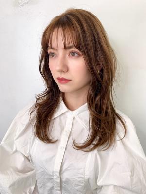 韓国風小顔ウエーブ