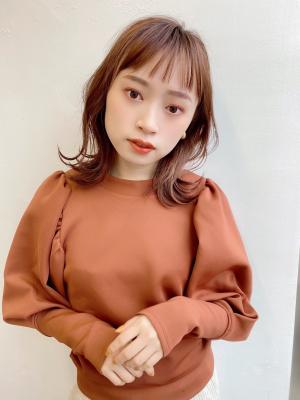 大人小顔フェミニンレイヤーミディ 大人小顔フェミニンレイヤーミディのイメージ画像