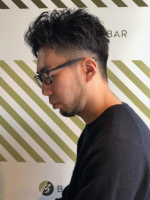 大人のパーマスタイル【BARBER-BAR】