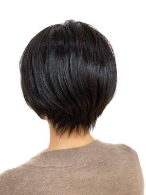 小顔ショート/艶カラー/ダークカラー/白髪染め/40代50代 小顔ショート/艶カラー/ダークカラー/白髪染め/40代50代