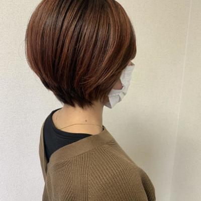 白髪ぼかしハイライト