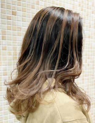 ☆アッシュベージュ系バレーヤージュ☆