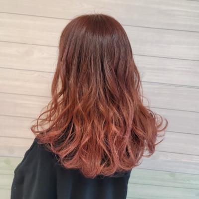 ピンググラデーション