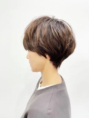 ショートマッシュスタイル