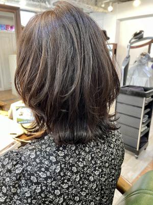 【重山】お客様スタイル♪外ハネくびれボブ！