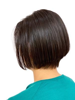 前下がりショート/ショートカット/ナチュラルカラー/40代 前下がりショート/ショートカット/ナチュラルカラー/40代のイメージ画像