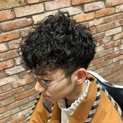 ツーブロックハードパーマ ツーブロックハードパーマのイメージ画像