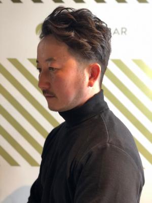 大人の刈り上げスタイル【BARBER-BAR】