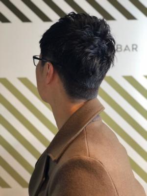 大人の刈り上げスタイル【BARBER-BAR】