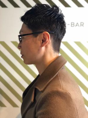 大人の刈り上げスタイル【BARBER-BAR】