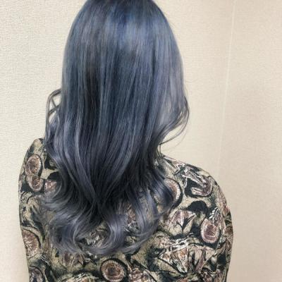 ブリーチ☆ネイビーカラー