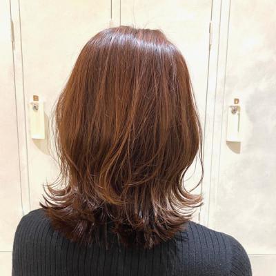 サクラピンクカラーstylist高橋