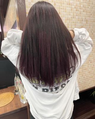 ★バイオレットピンク×バレイヤージュ★