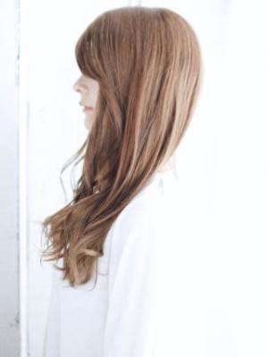 Aラインのゆるミックスカール