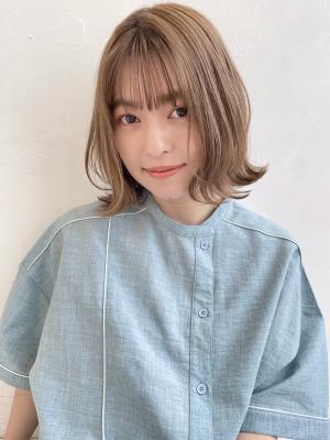 大人カジュアルくびれボブ