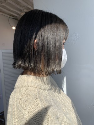 ブリーチなし クリアグレー