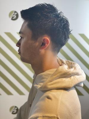 ヒートカールパーマスタイル【BARBER-BAR】