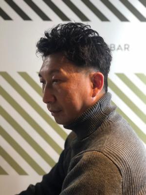 大人のパーマスタイル【BARBER-BAR】