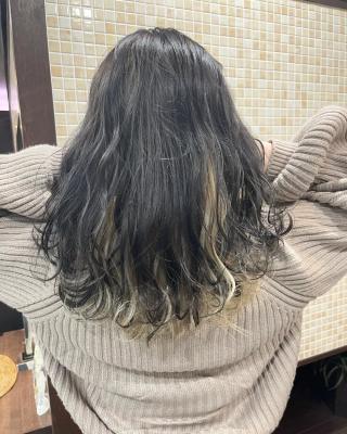 ★インナーベージュカラー×ダークグレージュ★