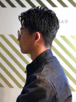 大人の刈り上げスタイル【BARBER-BAR】