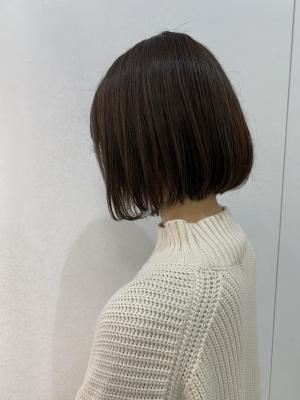 ボブヘアー×アッシュラベンダー【タビラマユミ】