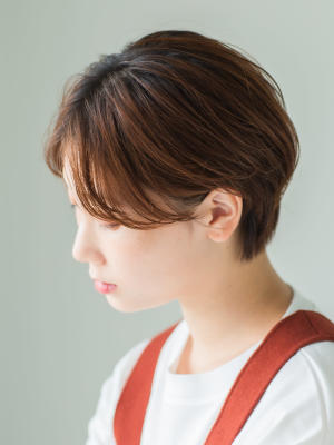 【sheta/堅田】前髪の伸ばしかけに◎短めハンサムショートのイメージ画像