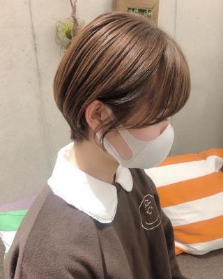 バッサリイメチェン☆耳掛けショートヘア