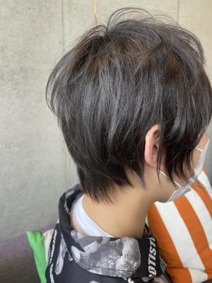 ボーイッシュなショートウルフ