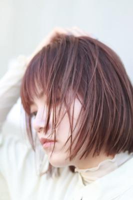 【直紀】@naoki_hair.liko切りっぱなしボブ