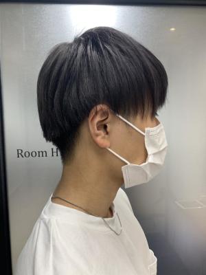 ナチュラルツーブロックショート【クスダ】