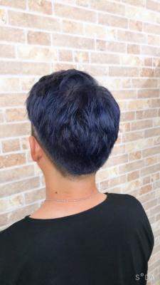 ネイビーブルー【メンズ　ダブルカラー】