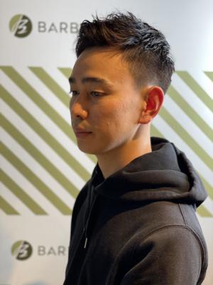 刈り上げショートスタイル【BARBER-BAR】