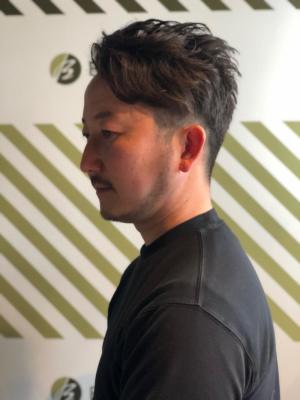 大人の刈り上げスタイル【BARBER-BAR】