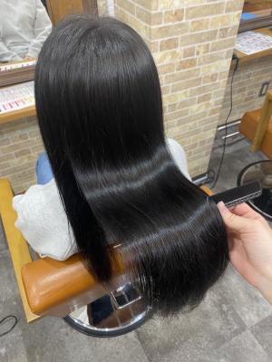 暗髪カラー【艶髪　髪質改善】