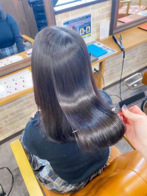 艶髪重めスタイル【髪質改善　錦糸町】