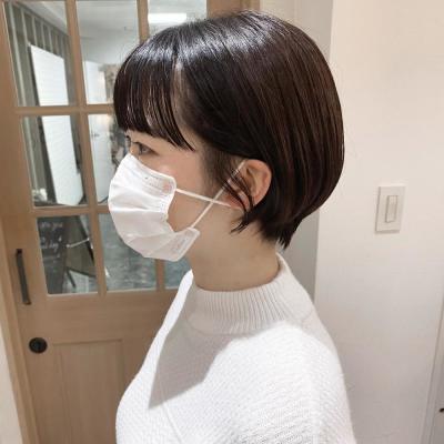ワイドバングショート