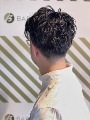 大人のパーマスタイル【BARBER-BAR】