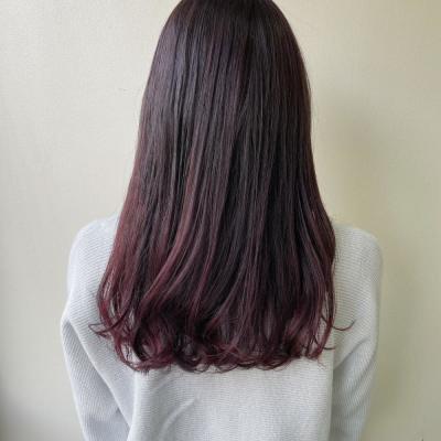 春に向けて。チェリーレッドカラー♪?天野