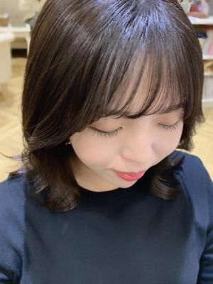 韓ヘア☆定番シースルーバング