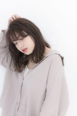 抜け感ダークグレージュ/外国人風大人可愛い