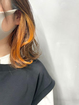 【直紀】@naoki_hair.liko　イヤリングカラー