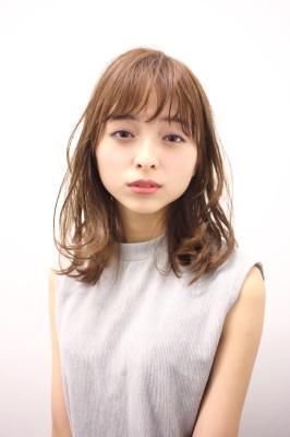 ひし形小顔ミディアム