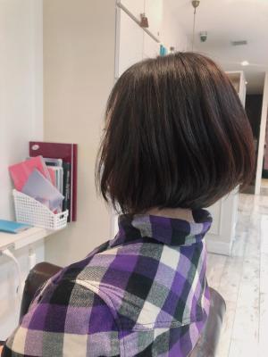 前下がりボブ【錦糸町　Mertie】