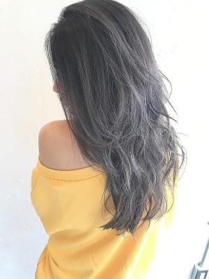 Rumor×ペールグレージュカラー「バレイヤージュ×ハイライ Rumor×ペールグレージュカラー「バレイヤージュ×ハイライ