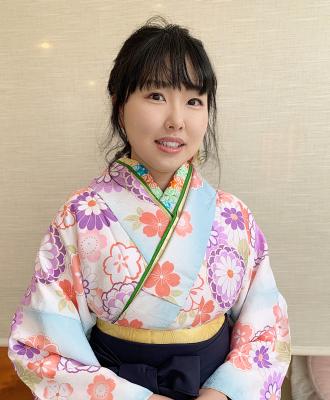 卒業式袴着付け